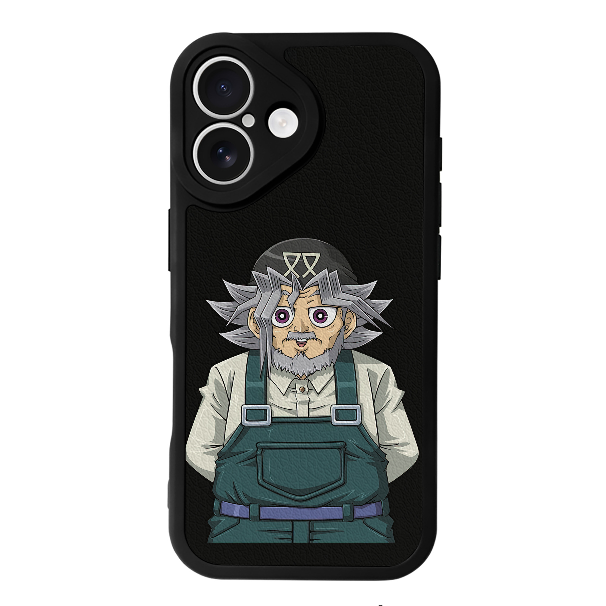 遊☆戯☆王 Yu-Gi-Oh! 【iPhone 16シリーズ対応】シリコンスマホケース（レザー調） 材質：シリコン